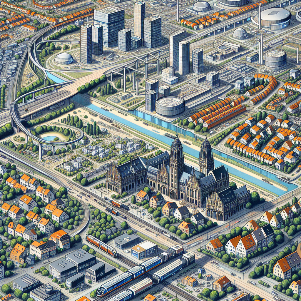 Infrastrukturentwicklung und Bodenrichtwert in Essen Katernberg